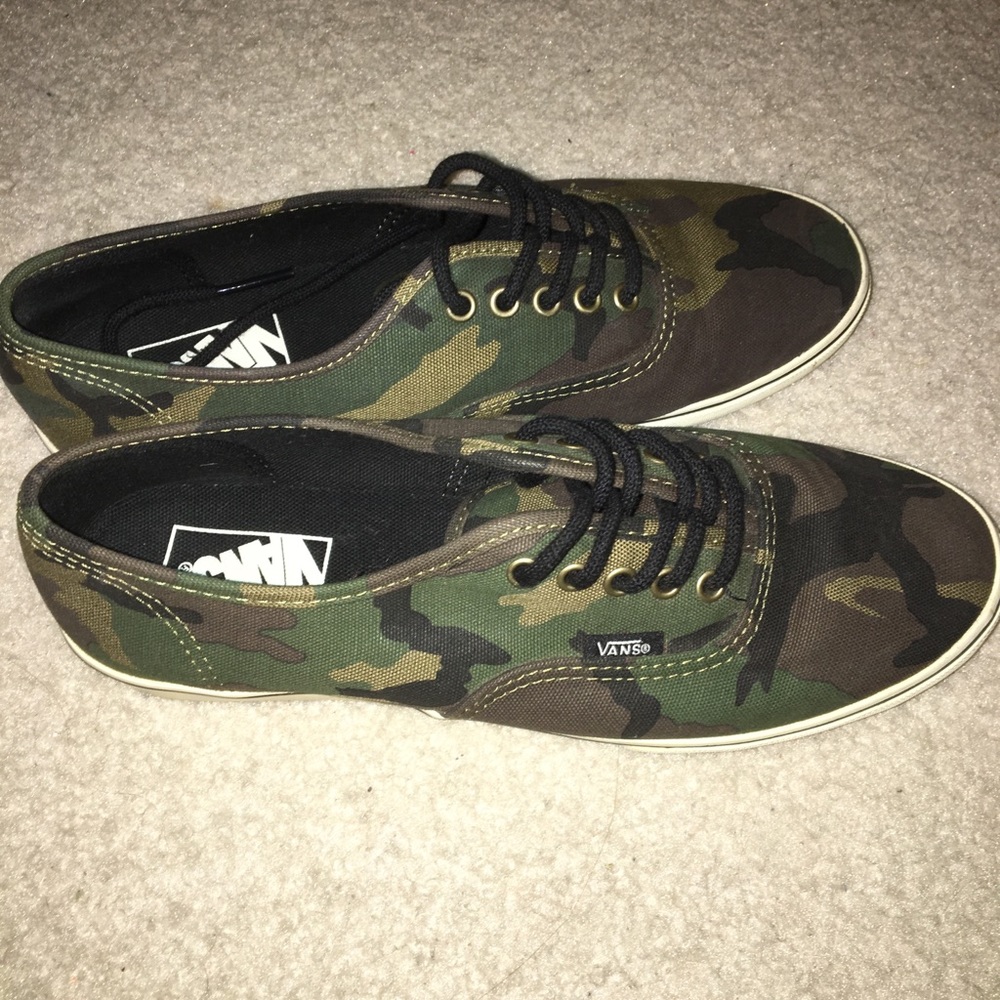 Camo vans